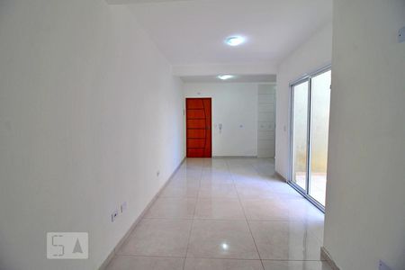 Sala de apartamento à venda com 2 quartos, 70m² em Campestre, Santo André