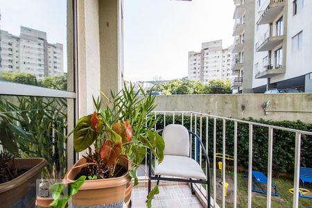 Varanda da Sala de apartamento para alugar com 2 quartos, 60m² em Jardim Patente Novo, São Paulo