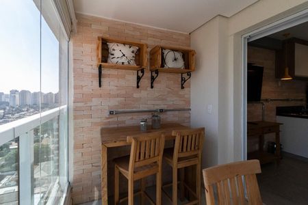 Varanda de kitnet/studio à venda com 1 quarto, 33m² em Brooklin Paulista, São Paulo