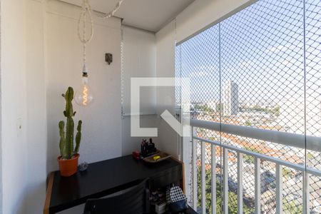 Varanda da Sala de apartamento para alugar com 2 quartos, 51m² em Vila Moraes, São Paulo