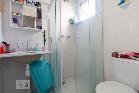 Banheiro do quarto 2 de apartamento à venda com 2 quartos, 54m² em Jardim América da Penha, São Paulo