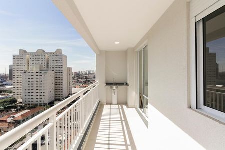 Sacada gourmet  de apartamento à venda com 3 quartos, 73m² em Mooca, São Paulo