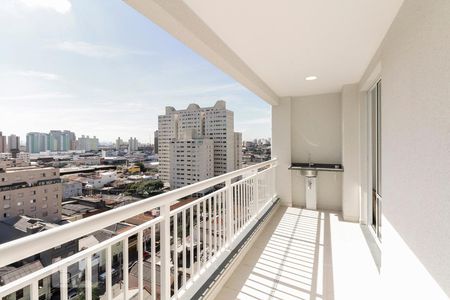 Sacada gourmet  de apartamento à venda com 3 quartos, 73m² em Mooca, São Paulo