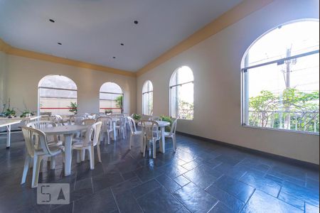 Salão de Festas de apartamento à venda com 3 quartos, 126m² em Centro, Santo André