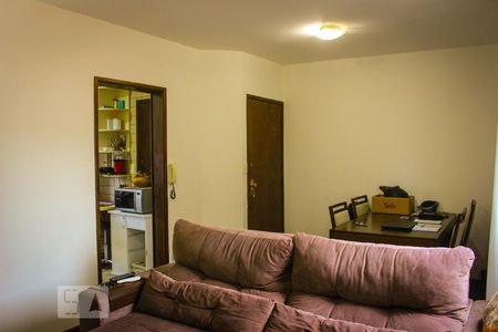 Sala de apartamento à venda com 3 quartos, 80m² em Sion, Belo Horizonte