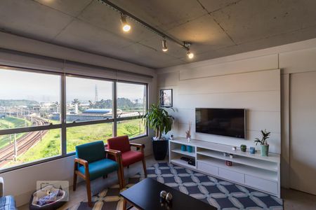 Sala de apartamento à venda com 1 quarto, 70m² em Vila Leopoldina, São Paulo
