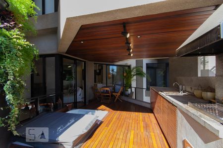 Varanda  de apartamento para alugar com 1 quarto, 78m² em Vila Suzana, São Paulo