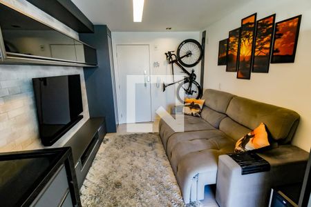 Sala de apartamento para alugar com 1 quarto, 40m² em Vila Andrade, São Paulo