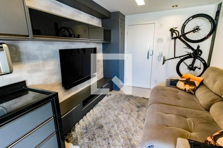 Sala de apartamento para alugar com 1 quarto, 40m² em Vila Andrade, São Paulo