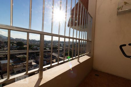 Apartamento à venda com 83m², 2 quartos e 1 vagaVaranda do quarto 1