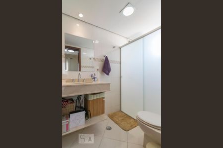 Banheiro da Suite de apartamento à venda com 2 quartos, 93m² em Vila Lusitânia, São Bernardo do Campo