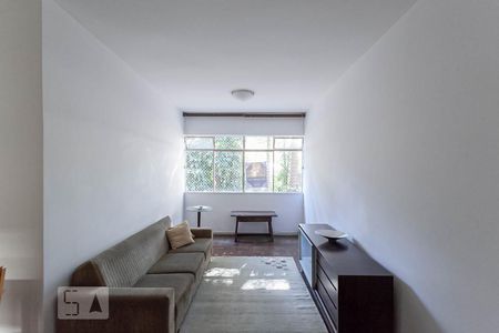 Sala de apartamento à venda com 3 quartos, 91m² em Funcionários, Belo Horizonte