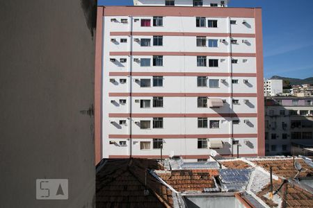 Vista sala de apartamento à venda com 2 quartos, 80m² em Tijuca, Rio de Janeiro