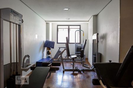 Apartamento para alugar com 43m², 1 quarto e 1 vaga Apartamento para alugar com 43m², 1 quarto e 1 vagaÁrea comum - Academia