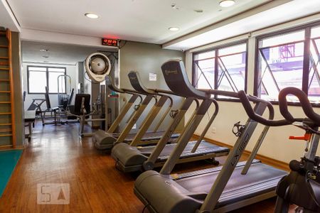 Apartamento para alugar com 43m², 1 quarto e 1 vaga Apartamento para alugar com 43m², 1 quarto e 1 vagaÁrea comum - Academia