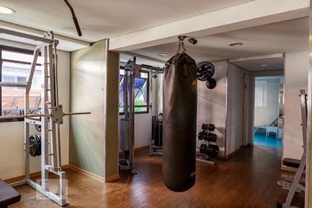 Apartamento para alugar com 43m², 1 quarto e 1 vaga Apartamento para alugar com 43m², 1 quarto e 1 vagaÁrea comum - Academia