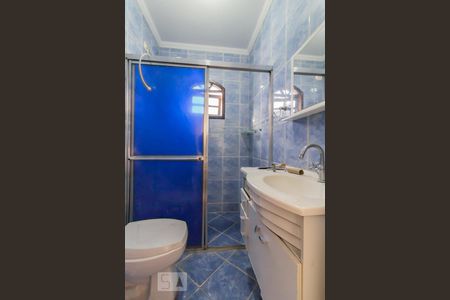 Banheiro da suíte de casa para alugar com 2 quartos, 110m² em Vila Galvão, Guarulhos