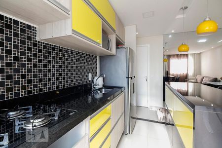 Cozinha  de apartamento para alugar com 1 quarto, 36m² em Vila Prudente, São Paulo