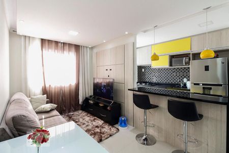 Sala  de apartamento para alugar com 1 quarto, 36m² em Vila Prudente, São Paulo