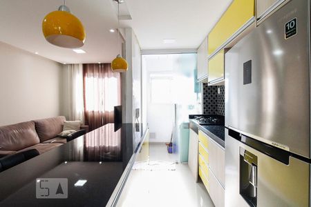 Cozinha  de apartamento para alugar com 1 quarto, 36m² em Vila Prudente, São Paulo