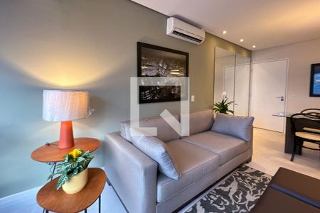 Sala de apartamento para alugar com 1 quarto, 47m² em Itaim Bibi, São Paulo