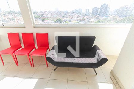 Varanda da Sala de apartamento para alugar com 2 quartos, 56m² em Vila Prudente, São Paulo