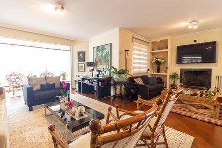 Sala de Estar de apartamento à venda com 4 quartos, 282m² em Campo Belo, São Paulo