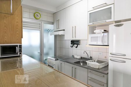 Cozinha de apartamento para alugar com 2 quartos, 63m² em Bela Vista, São Paulo