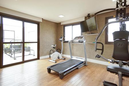 Apartamento para alugar com 40m², 1 quarto e 1 vaga Apartamento para alugar com 40m², 1 quarto e 1 vagaAcademia