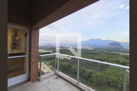 Varanda da Sala de apartamento à venda com 2 quartos, 98m² em Jacarepaguá, Rio de Janeiro