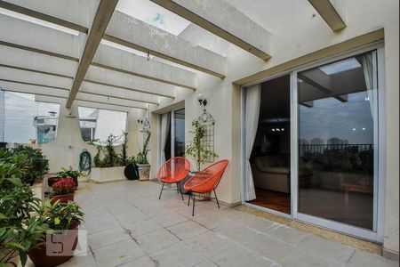 Varanda Gourmet de apartamento à venda com 4 quartos, 340m² em Vila Sofia, São Paulo