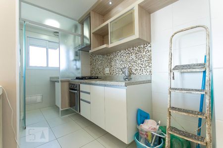 Cozinha  de apartamento à venda com 2 quartos, 61m² em Parque União, Jundiaí