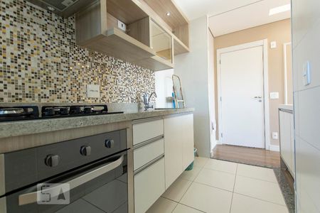 Cozinha  de apartamento à venda com 2 quartos, 61m² em Parque União, Jundiaí