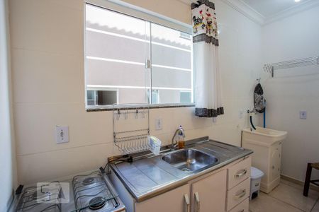 Cozinha de apartamento para alugar com 3 quartos, 75m² em Ingleses do Rio Vermelho, Florianópolis