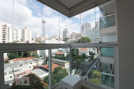 Studio para alugar com 42m², 1 quarto e 1 vagaVaranda