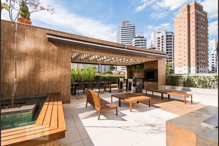 Studio para alugar com 42m², 1 quarto e 1 vagaÁrea Externa - Churrasqueira