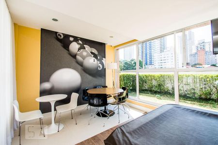 Studio para alugar com 42m², 1 quarto e 1 vagaÁrea Externa  - Salão de Jogos