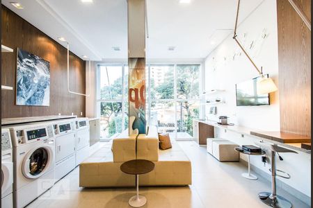 Studio para alugar com 42m², 1 quarto e 1 vagaÁrea Externa  - Lavanderia