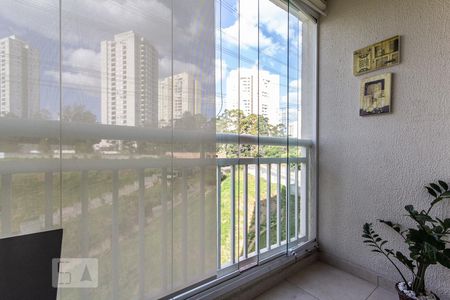 Varanda da Sala de apartamento para alugar com 2 quartos, 50m² em Parque Reboucas, São Paulo