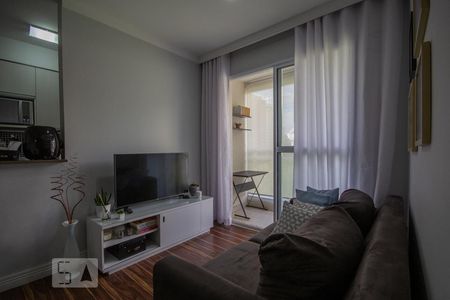 Sala de apartamento para alugar com 2 quartos, 50m² em Parque Reboucas, São Paulo