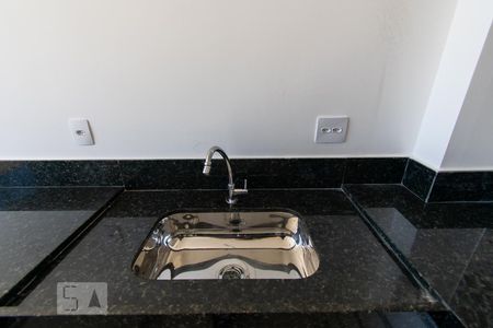 Sala / Cozinha de apartamento para alugar com 1 quarto, 40m² em Ouro Preto, Belo Horizonte
