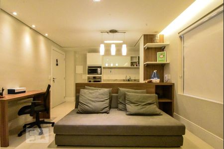 Home Office de kitnet/studio para alugar com 1 quarto, 40m² em Brooklin Paulista, São Paulo