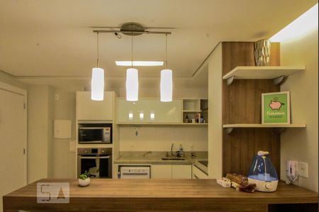 Cozinha de kitnet/studio para alugar com 1 quarto, 40m² em Brooklin Paulista, São Paulo