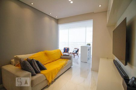 Sala de apartamento à venda com 2 quartos, 76m² em Vila Anastácio, São Paulo