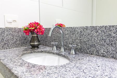 Banheiro de apartamento para alugar com 2 quartos, 66m² em Santo Amaro, São Paulo