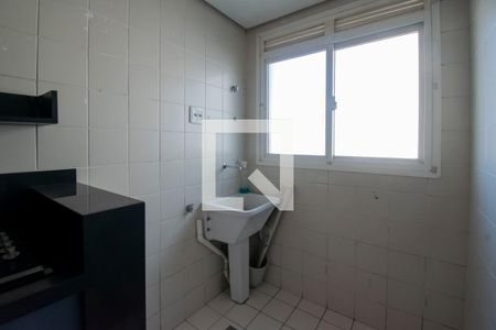 Cozinha e Área de Serviço de apartamento à venda com 2 quartos, 54m² em Centro Histórico, Porto Alegre