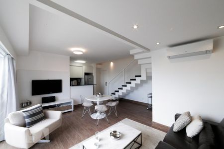 Sala de apartamento à venda com 1 quarto, 84m² em Vila Gertrudes, São Paulo