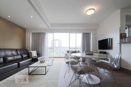 Sala de apartamento à venda com 1 quarto, 84m² em Vila Gertrudes, São Paulo