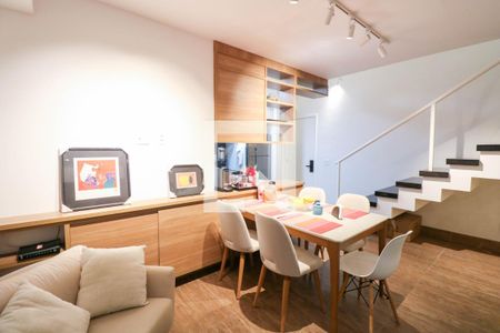 Sala de apartamento à venda com 1 quarto, 84m² em Vila Gertrudes, São Paulo