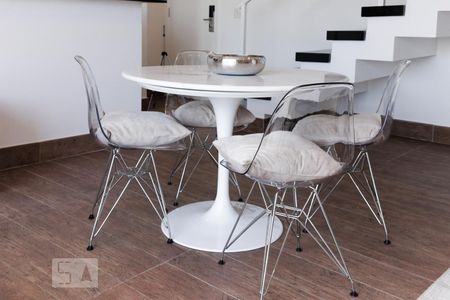 Mesa e cadeiras de apartamento à venda com 1 quarto, 84m² em Vila Gertrudes, São Paulo